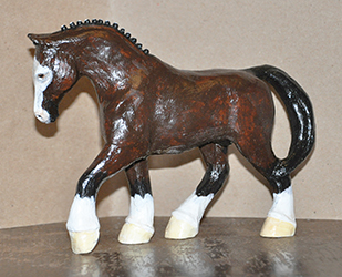 Left Side Elegant Trot