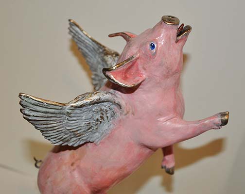 When Pigs Fly-Pink