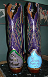 Purple Boots Back