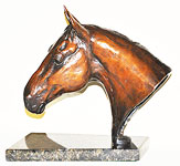 Candid Bronze  Portrait