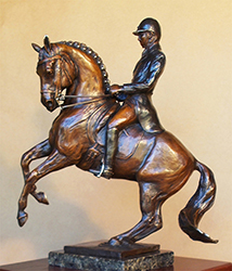 Grand Prix Dressage Horse & Rider