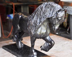Freisian Stallion