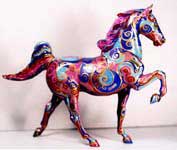 Rose Meallion Horse R