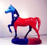 Left Lone Star Pony